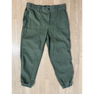 GAP Army Green Cargo Pants Utility Outerwear Gorpcore Casual Women's size M
